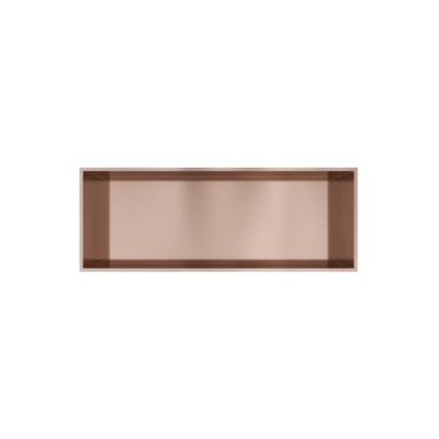 Hotbath &More Inbouwnis - 30 x 80 x 10 cm - Geborsteld Koper PVD