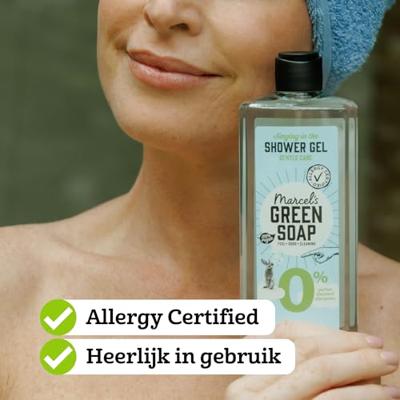 Marcel's Green Soap Showergel 0% 300 Milliliter