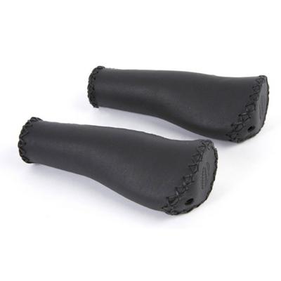 Velo handvat leer ergo 135/135mm zwart