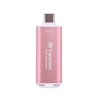 Transcend ts1tesd300p esd300 pink external ssd, 1tb, usb type-c 10gbps, 1050/ 950 mb/s max