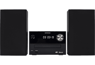 KENWOOD IN-ACT-OAVKNWWIE0020 M-420DAB microsysteem, Zwart, D, USB, Dab+, Bluetooth,Wit en grijs
