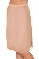 Lange onderrok 60 CM - Jupon antistatisch - Wit, zwart, huidskleur, champagne - thumbnail