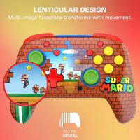 Gamepad - Nintendo Switch - Rematch Mario Bricks - Draadloos - Rood - Turtle Beach - thumbnail