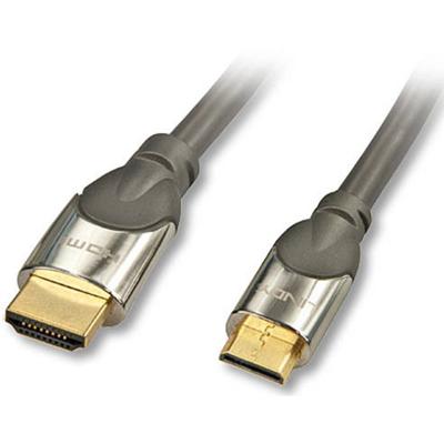 CROMO High-Speed-HDMI-Kabel mit Ethernet - HDMI met ethernetkabel - HDMI (M) naar mini-HDMI (M) - 1 m - beschermd CROMO High-Speed-HDMI-Kabel mit Ethernet - HDMI met ethernetkabel - HDMI (M) naar mini-HDMI (M) - 1 m - beschermd