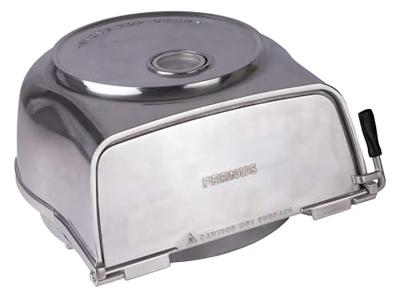Fernus Stovetop Pizzaoven - Zilverkleurig
Fernus Stovetop Pizzaoven - Silver colored