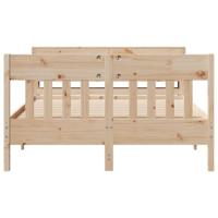 Bedframe zonder matras massief grenenhout 120x200 cm - thumbnail