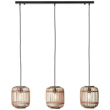 Brilliant Eetkamer hanglampWoodrow zwart - 93778/20