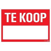 Bord Te koop - 230x330 mm. - thumbnail