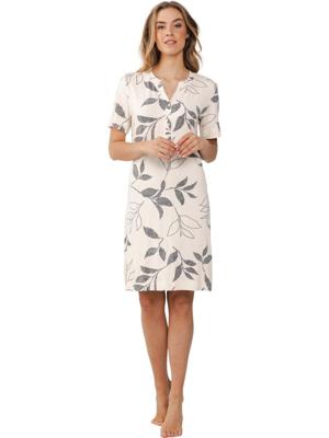 Beige nachthemd planten Pastunette