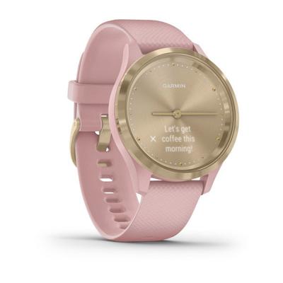 Garmin vivomove 3S Sport Champagne-Rose, Silicone Smartwatch Roze Garmin vivomove 3S Sport Champagne-Rose, Silicone Smartwatch Roze