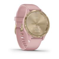 Garmin vivomove 3S Sport Champagne-Rose, Silicone Smartwatch Roze - thumbnail