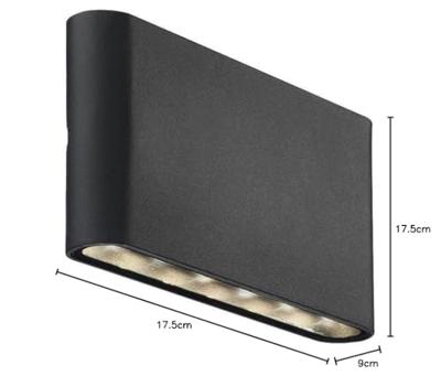 Nordlux Kinver 84181003 LED-buitenlamp (wand) LED LED vast ingebouwd 6 W Zwart