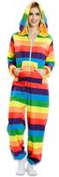 Rainbow jumpsuit met capuchon - thumbnail