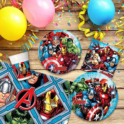 Set feestartikelen The Avengers 66 Onderdelen