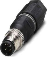 Phoenix Contact 1641785 Sensor/actuator connector, niet geassembleerd M12 Stekker, recht Aantal polen (sensoren): 4 1 stuk(s) - thumbnail