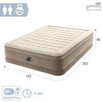 INTEX Ultra Pluche Elektrisch Extra Bed - 2 personen 64428ND - thumbnail
