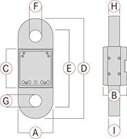 Kern HFA 3T-3 Kraanweegschaal Weegbereik (max.) 3 t Resolutie 1000 g Meerdere kleuren - thumbnail