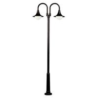Albert Lantaarnpaal buitenLanor 2-lichts - zwart - 662047 - thumbnail
