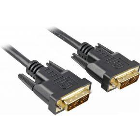 Sharkoon dvi-d kabel (zwart, 2 meter, single-link)