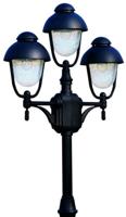 Albert Zwarte buitenlantaarnJardi 228cm - 662041 - thumbnail