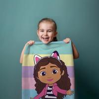 Gabby&apos;s Dollhouse strandlaken Colors 70 x 140 cm Katoen - thumbnail