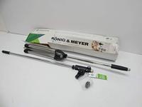 Konig & Meyer 21060 microfoonstandaard met boomarm (chroom) - thumbnail