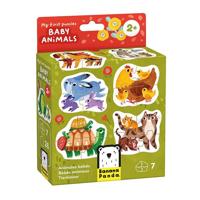 Banana Panda - mijn eerste puzzels babydieren, 7st. - thumbnail
