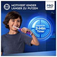 Oral-B Pro Junior 6+ 742891 Elektrische kindertandenborstel Lila - thumbnail
