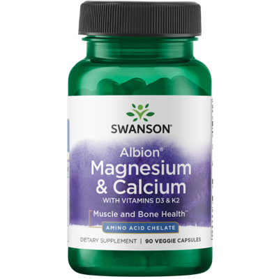 Ultra Albion Magnesium & Calcium | Swanson | 90ct