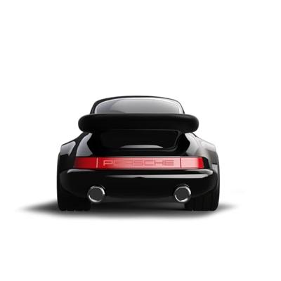 Baghera Speelgoedauto Porsche 911 Zwart