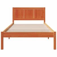 Bedframe Bruin 80 x 200 cm Massief grenenhout - thumbnail