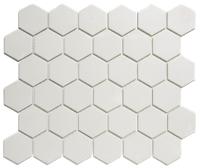 Mozaiek London Hexagon Super Wit 5,1x5,9 - thumbnail