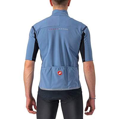 Castelli Gabba RoS 2 korte mouw fietsjack blauw heren XXL