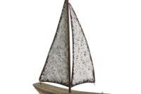 Decoratieve figuren Home ESPRIT Wit Natuurlijk Kaarsenmaker Verouderde afwerking 35,3 x 8 x 46,5 cm - thumbnail