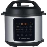 Multicooker/snelkookpan - CONTINENTAL EDISON - CEMCSP10006L - 6 liter - 1000 W - Zwart en roestvrij staal - thumbnail