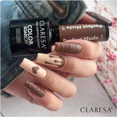 Claresa uv/led gellak 5ml perfect nude 3