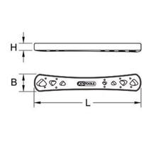 Uitlijngereedschap, 248 mm KS Tools 117.1723 - thumbnail