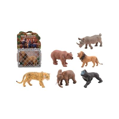 Johntoy Wilde dieren in kooi op kaart