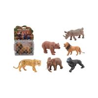 Johntoy Wilde dieren in kooi op kaart - thumbnail