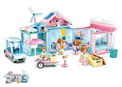 Sluban House with Garden (Girl's Dream) bouwstenen set