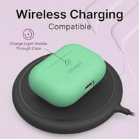 Catalyst Slim Case voor AirPods Pro Skin voor Apple AirPods Pro Charging Case, verwisselbare kleuren, beschermhoes Soft Skin, compatibel draadloos opladen - Muntgroen - thumbnail