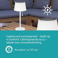 Eglo TafellampScordiano wit met solar - 901901 - thumbnail