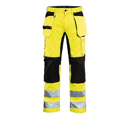 Blåkläder Werkbroek met stretch High-Vis 15521811 | High-Vis Geel/Zwart | Maat 50 - 7330509546420