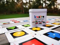White Goblin Games Kwatro Kaartspel voor op reis 2 4 spelers (NL) - thumbnail