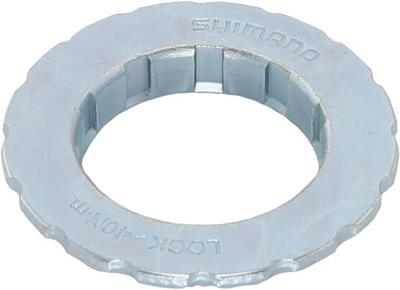 SHIMANO lock ring lockring shim. f.sm-rt10 silver