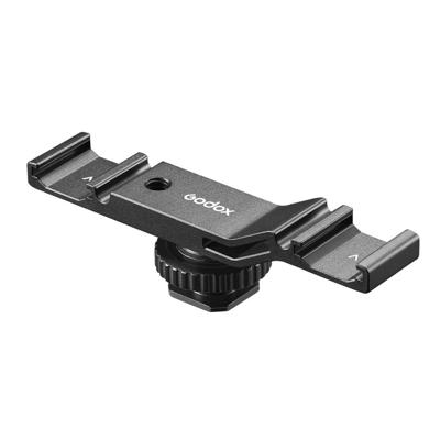 Godox Dubbele cold shoe uitbreiding VSM-H03 Godox Dubbele cold shoe uitbreiding VSM-H03