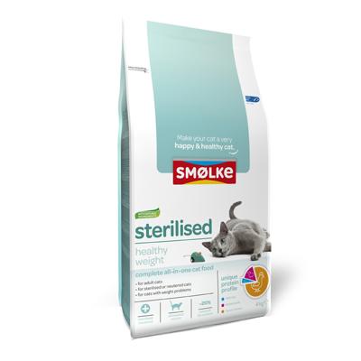 Smølke Sterilised kattenvoer 4 kg Smølke Sterilised kattenvoer 4 kg