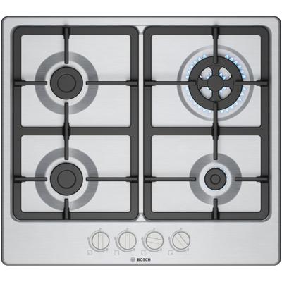 Bosch PGH6B5K90N Gas kookplaat Grijs