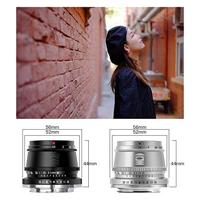 TTArtisan APS-C 35mm f1.4 L Silver - thumbnail