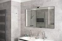 Saqu Letto spiegelverlichting LED inclusief trafo 30cm Zwart - thumbnail